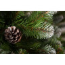 Новогодняя елка TRIUMPH TREE, Императрица, с шишками, 425 см, заснеженная 73088